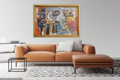 Jean-Michel Basquiat (1960 - 1988 ) Untitle