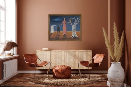 Gertrude Abercrombie; Untitle ( "Night Threshold" )