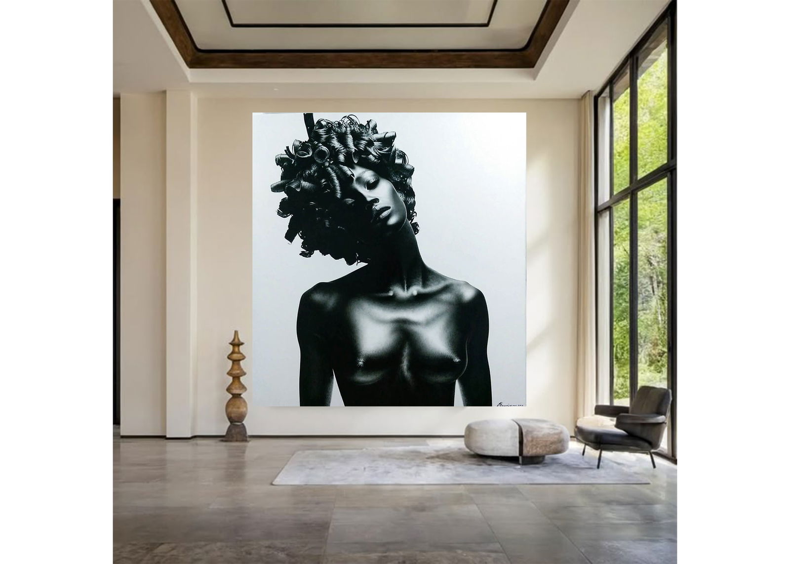 CARLOS ENRIQUE ALVAREZ DELGADO (  The Portrait of Naomi Campbell )