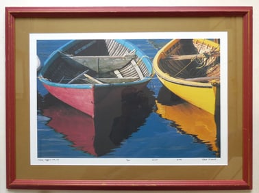 Robert Ludwich – “Dorries, Peggy’s Cove, NS”, Signed and Numbered Print