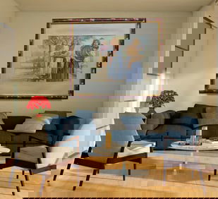 In the style of Edgardo Coghlan – Mexican Landscape, Watercolor on Paper