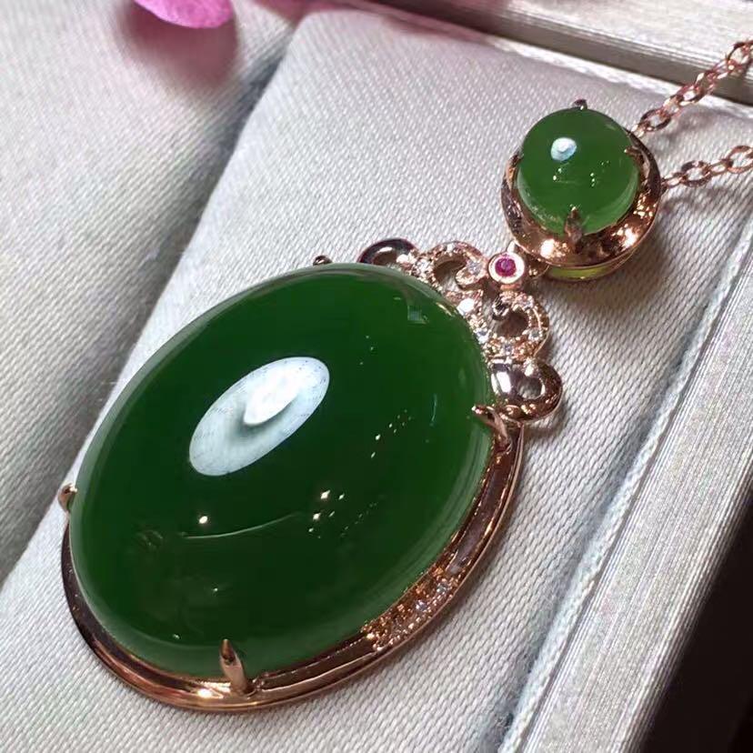 925 Silver Jasper Pendant - 2