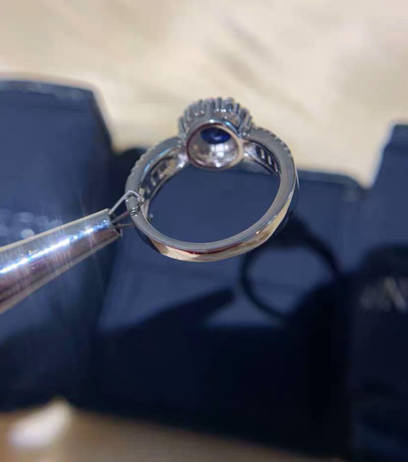 925 Silver 1ct Tanzanite Ring - 3