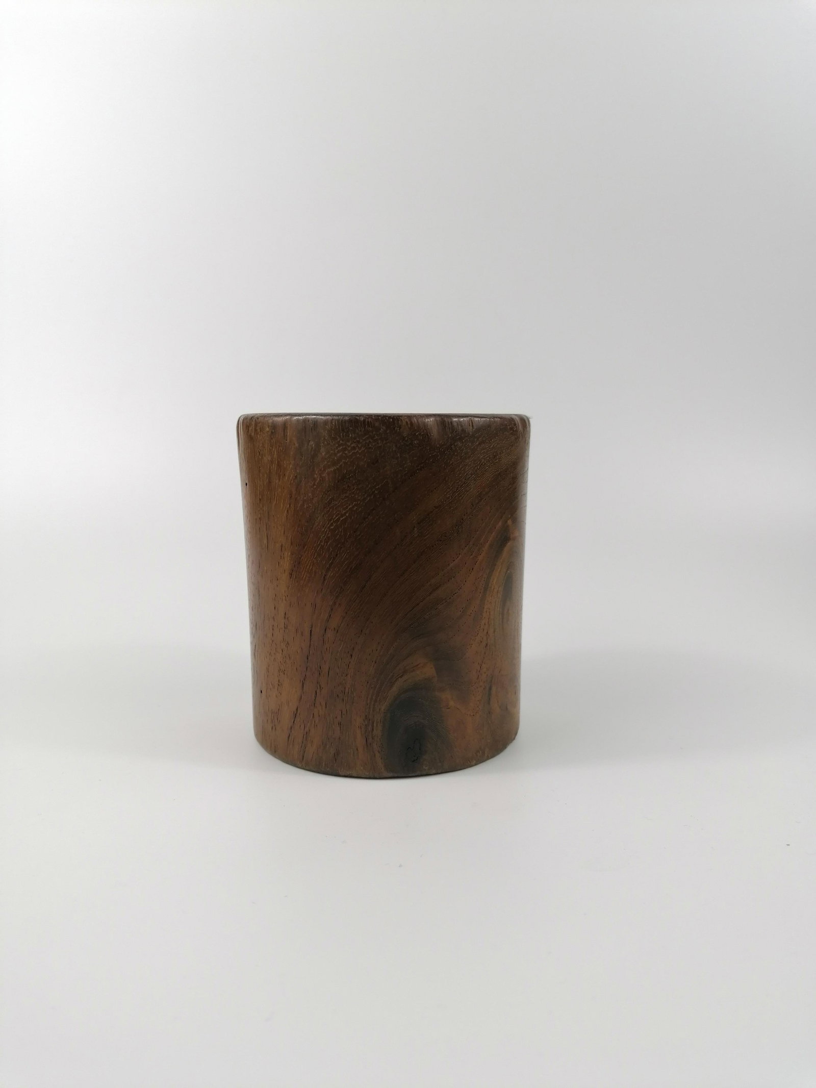 A Chinese Huanghuali Bitong Brushpot (1 of 8)