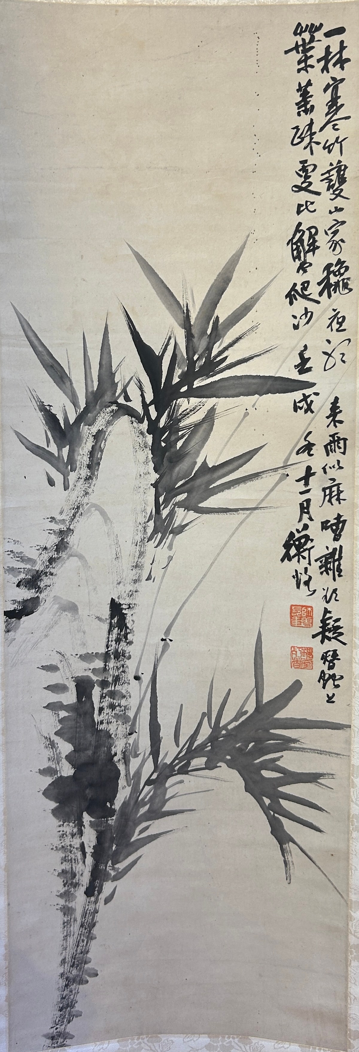 Chinese Art, A Chinese Painting Signed Chen Hengke, 20th Century, Modern Period: Chinese Art, A Chinese Painting Signed Chen Hengke, 20th Century, Modern Period, Length 92 cm, Width 31 cm Condition Report:good condition, no issues