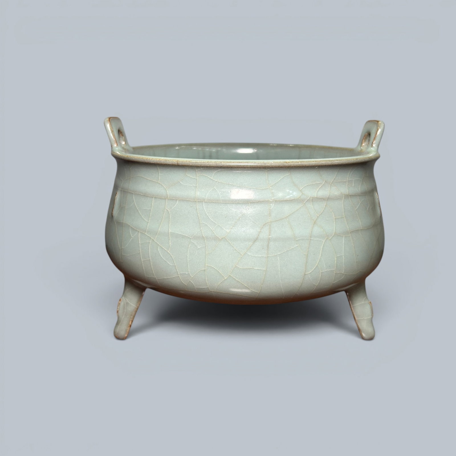 Chinese Art, A Celadon Censer, 10th-13th Century, Song Dynasty (1 of 9)