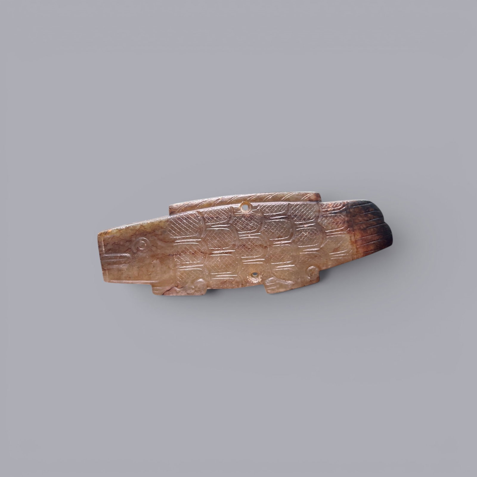A Jade Fish, 5th–3rd Century BC, Warring States Period (1 of 6)