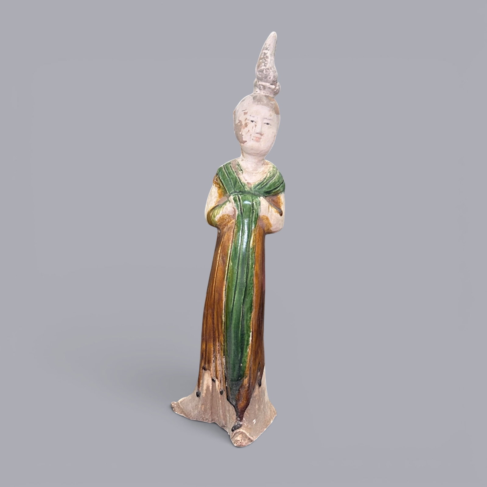 Chinese Art, A Sancai Figure, 7th–10th Century, Tang Dynasty (1 of 10)