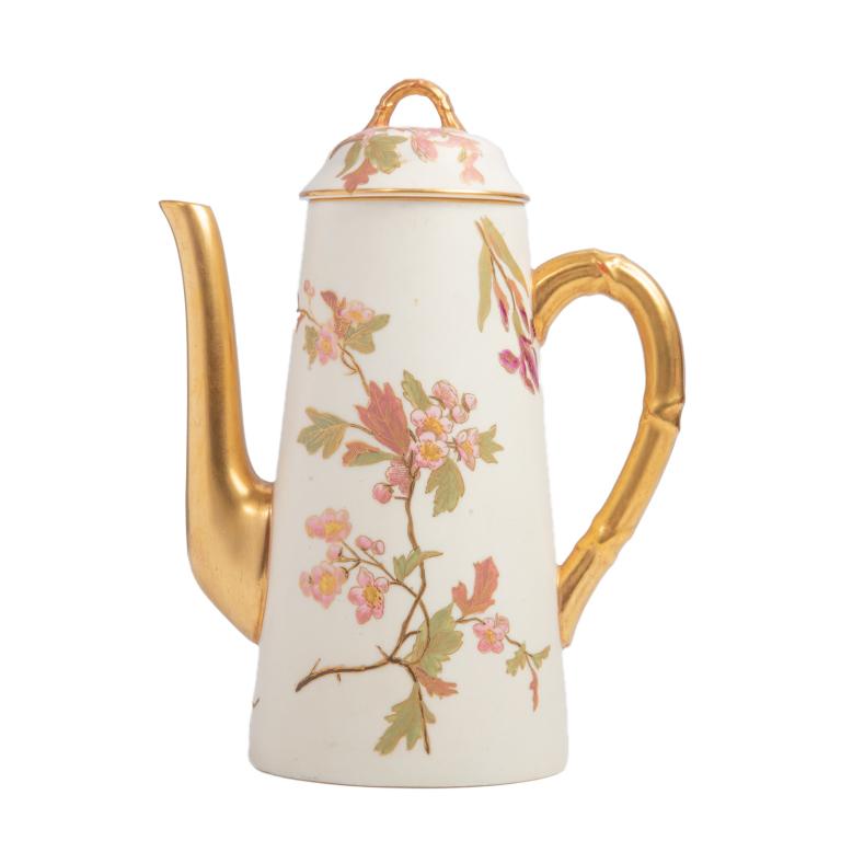 Royal Worcester Covered Pitcher 20th Century (1 of 3)