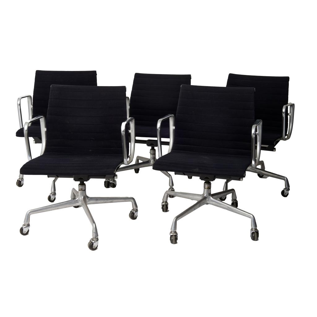 George Nelson for Herman Miller desk chairs Set of (5) (1 of 3)