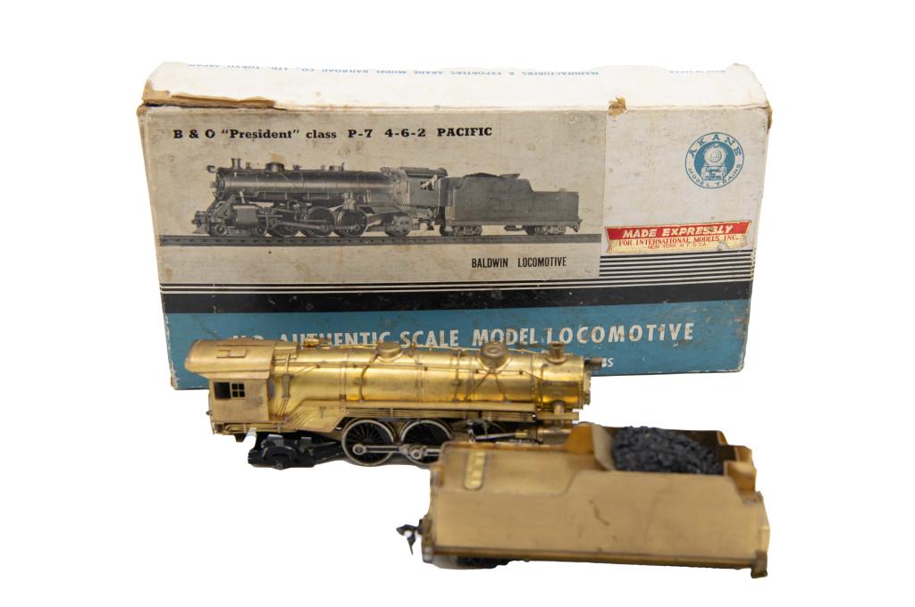 Brass HO B&O "President" Class Train (1 of 6)