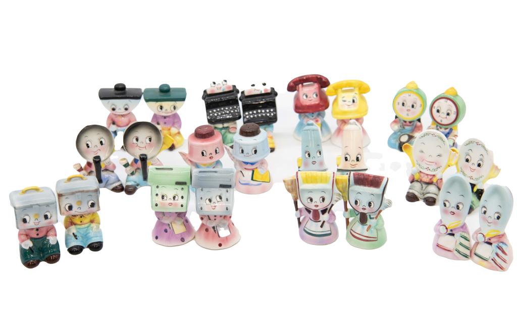 12 Assorted Salt and Pepper Shaker Pairs (1 of 4)