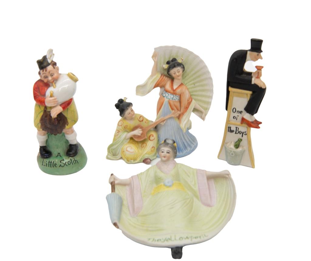 Lot of 4 Misc. Assorted Porcelain Pieces (1 of 6)