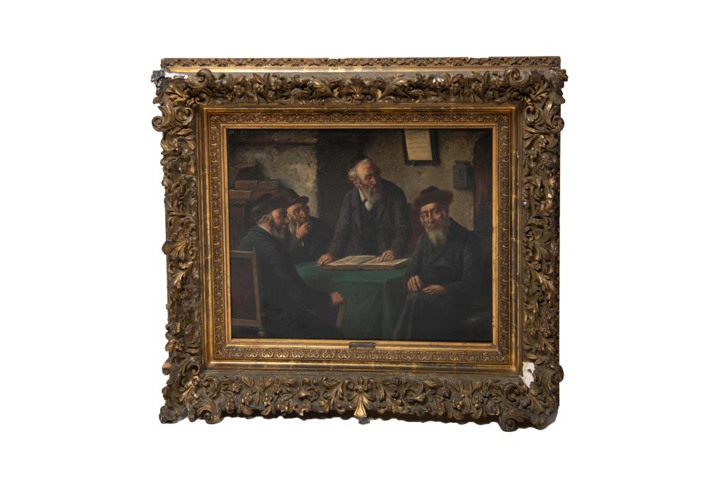 Painting of Rabbis by Carl Ostersetzer (1 of 6)