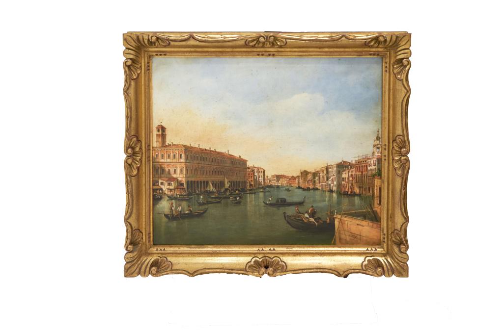 Grand Canal Venice Oil on Canvas (1 of 2)