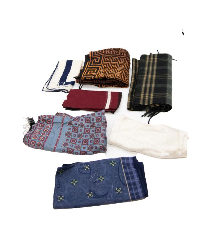 Misc Group of 7 Scarves & Pocket Squares (1 of 8)