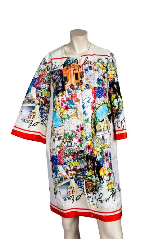 Dolce & Gabbana Jacquard Long Jacket (1 of 7)