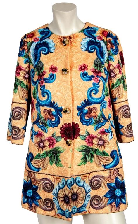 Dolce & Gabbana Jacquard Coat (1 of 6)