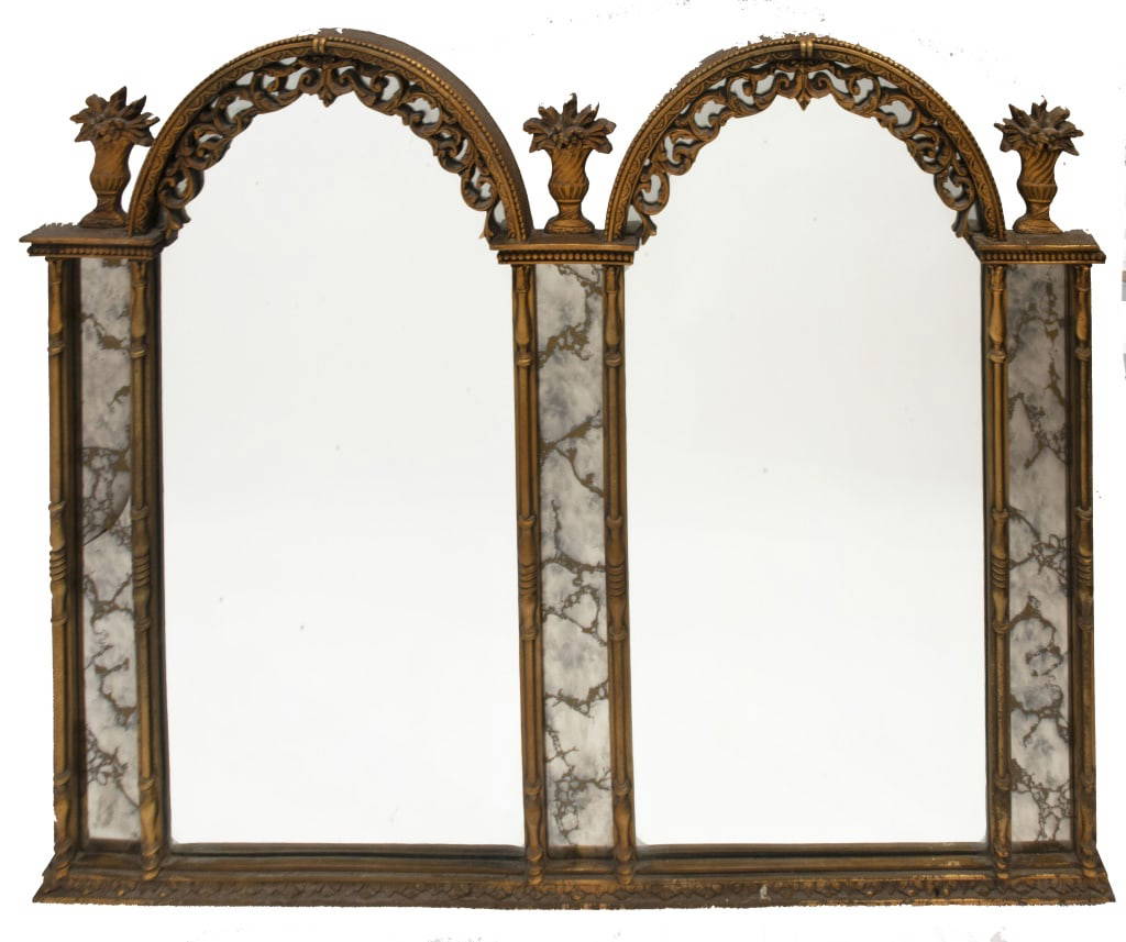 American 20th Century Over Mantle Mirror Auction