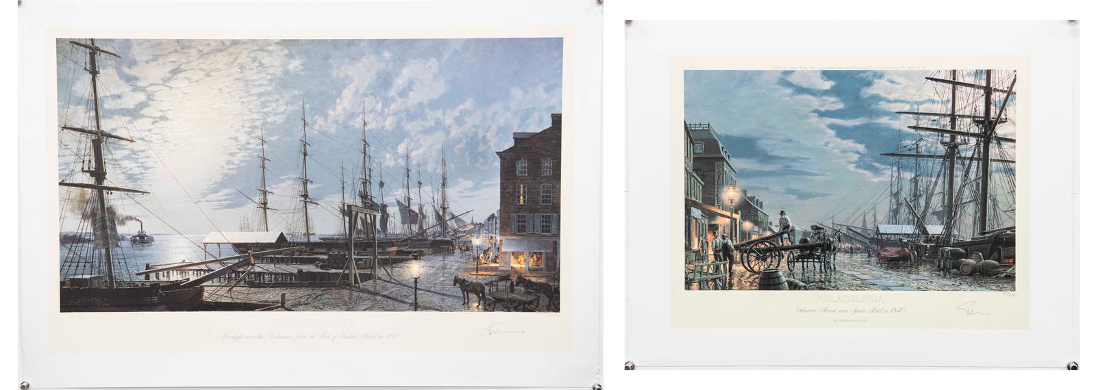 Group of 2: Philadelphia by John Stobart (1 of 5)