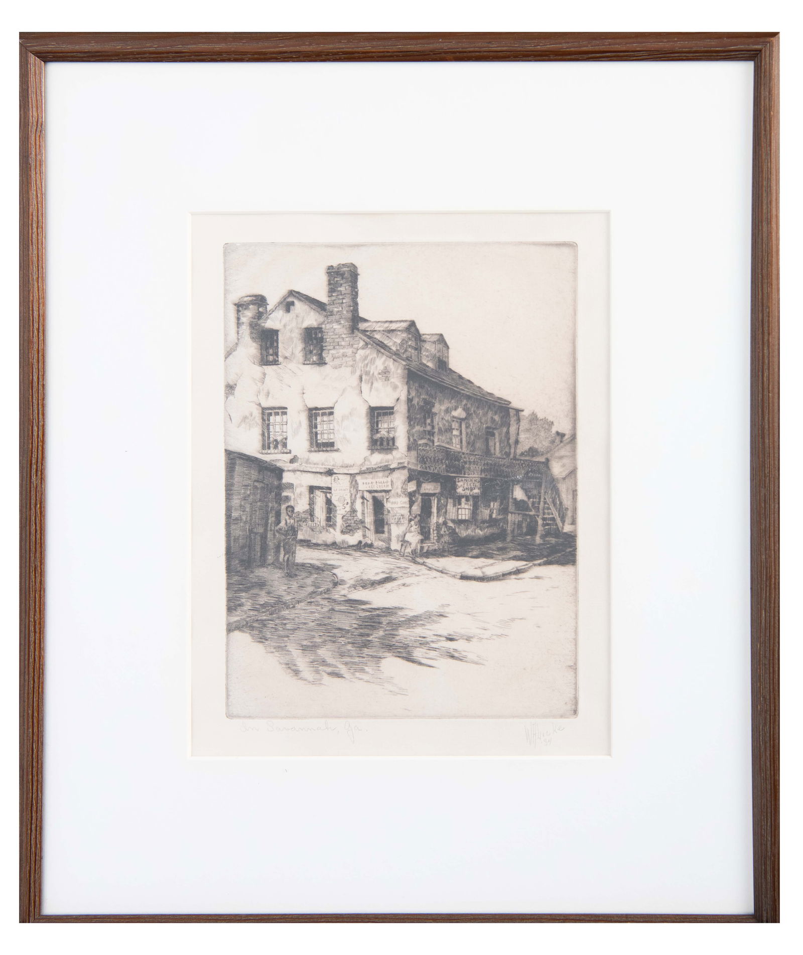 W R Locke 'In Savannah GA' c.1934 (1 of 4)