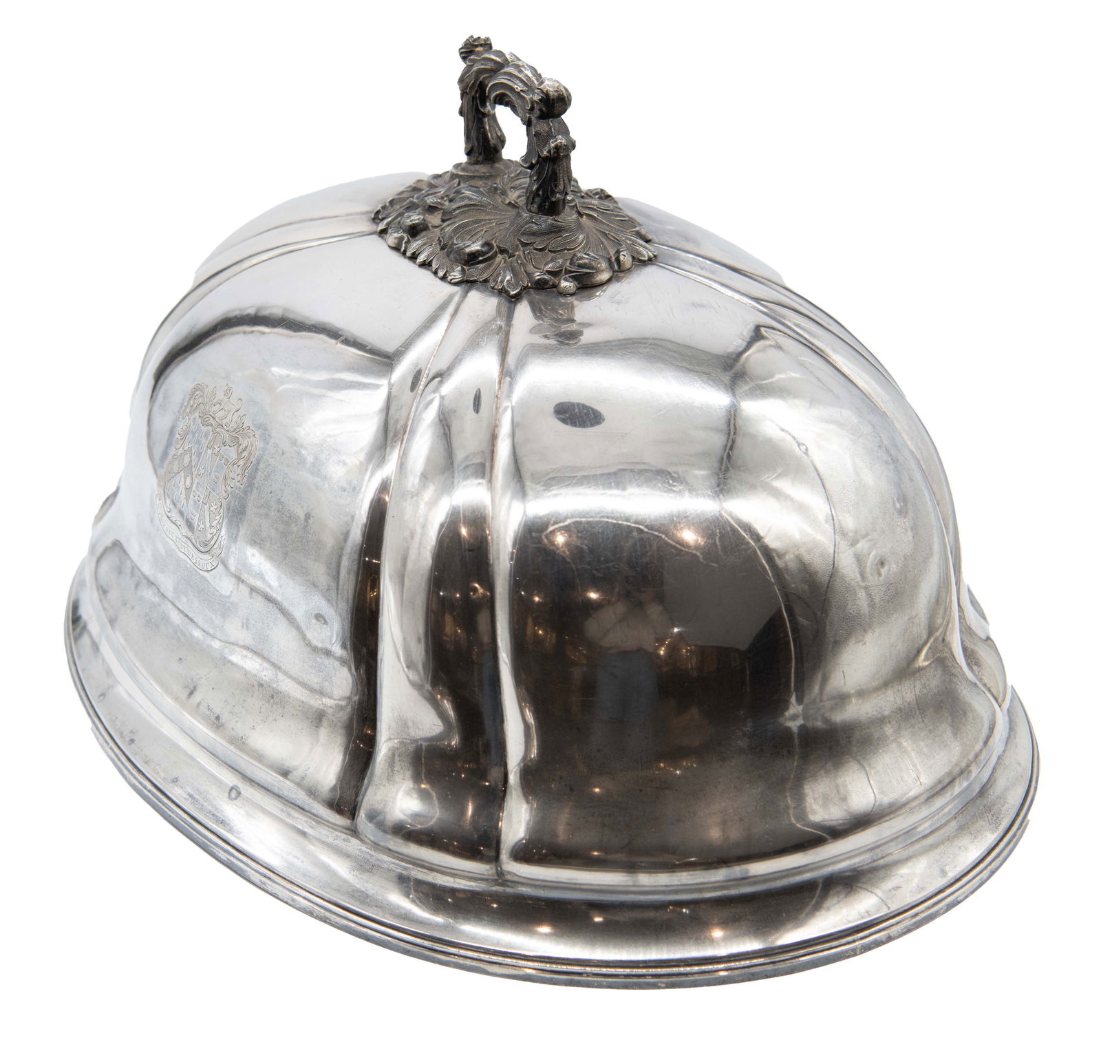 Large Silver Plated Platter Cover (1 of 5)