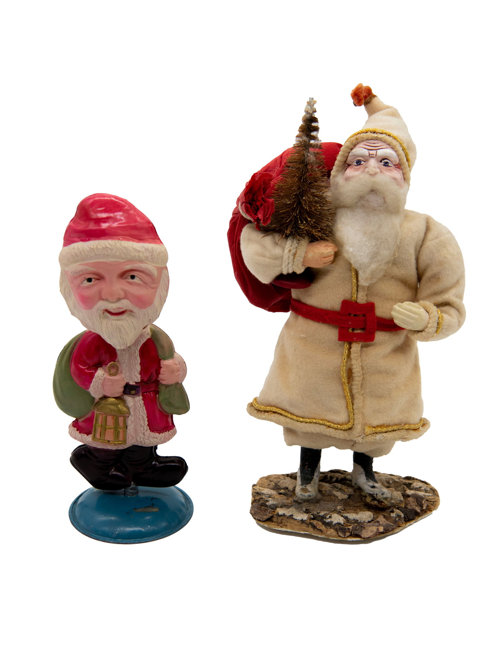 Group of two 1920s Santa's Made in Japan (1 of 6)