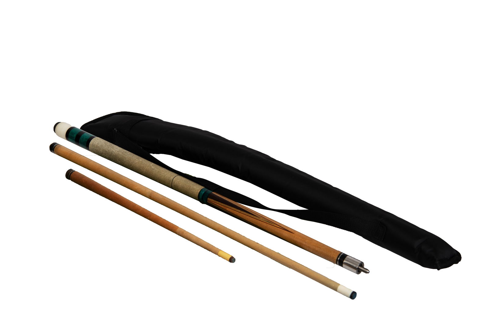 Professional Wood Billiard Cue in Protective Case (1 of 3)