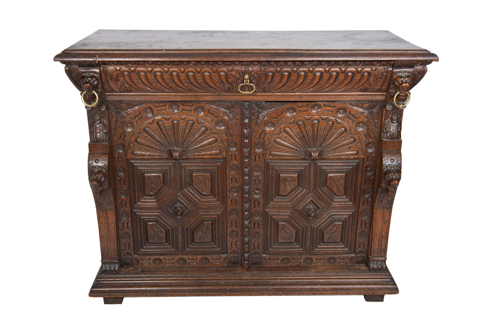 Cassapanca Style Carved Cabinet (1 of 7)