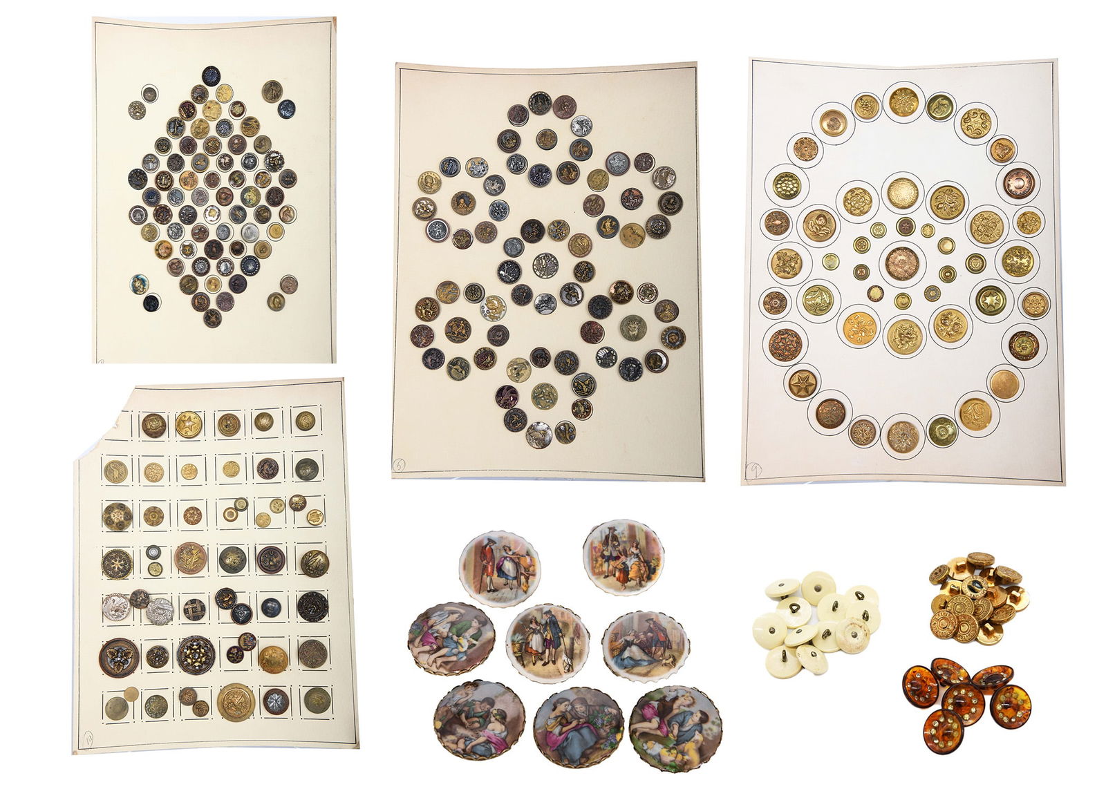 Vintage/Antique Buttons Assortment #5 (1 of 11)
