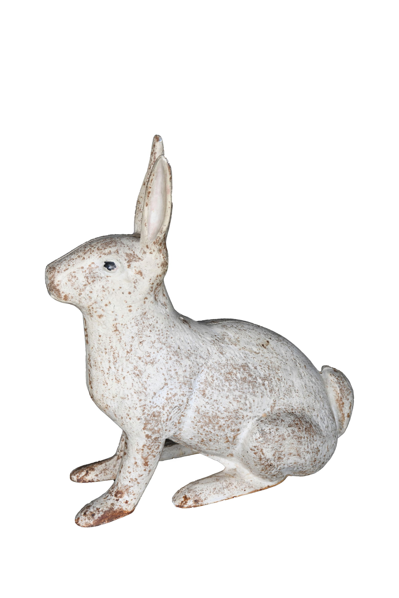 Cast Iron Rabbit Doorstop, Garden Ornament (1 of 3)