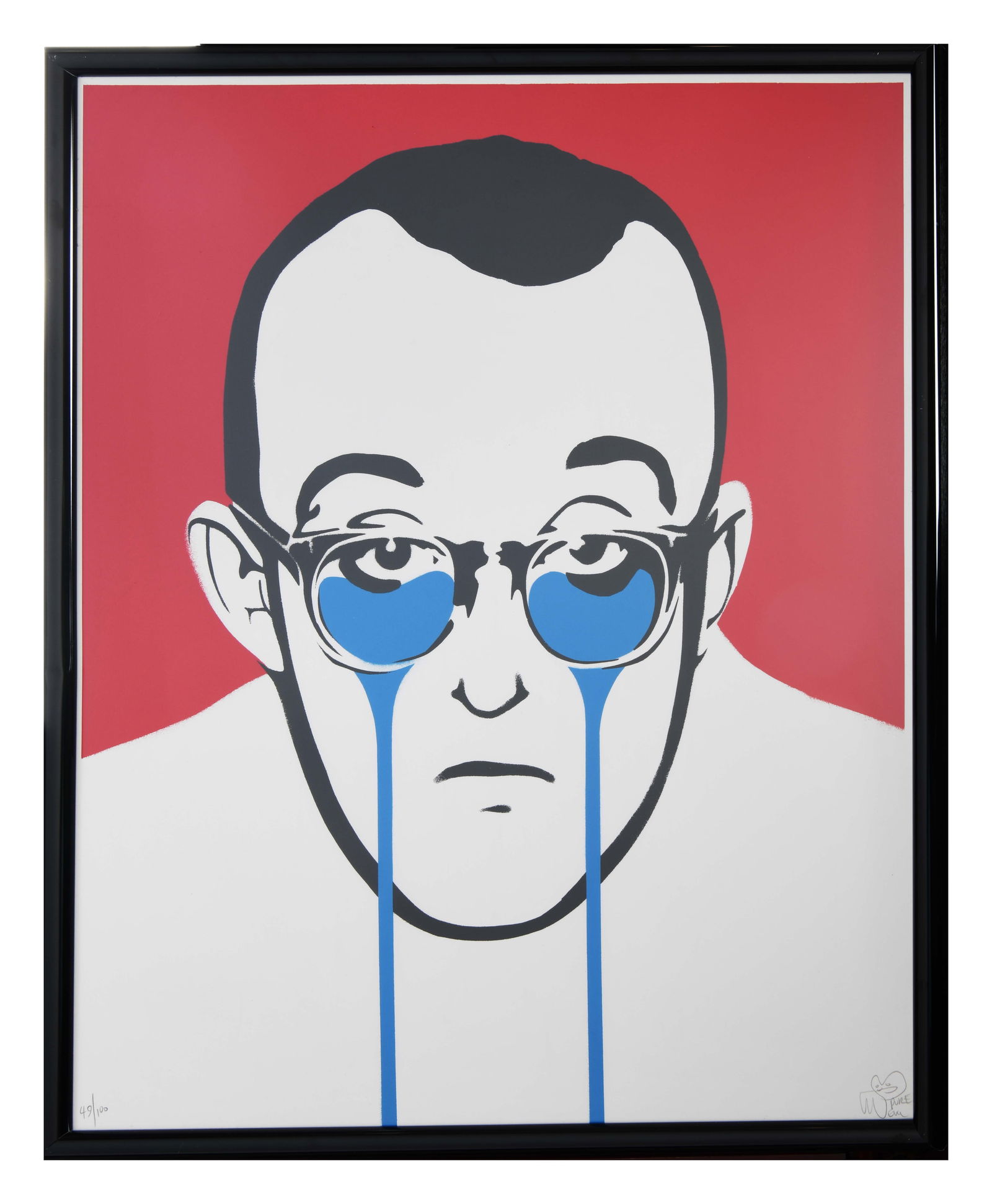 Pure Evil, United Kingdom 1968-, Pure Evil, Keith Haring's Nightmare 97/100, 2014: Pure EvilUnited Kingdom, 1968-Pure Evil, Keith Haring's Nightmare 97/100, 2014Pure Evil, Keith Haring's Nightmare 97/100, 2014Pure Evil explains that a chance email from a Chinese “copy village&