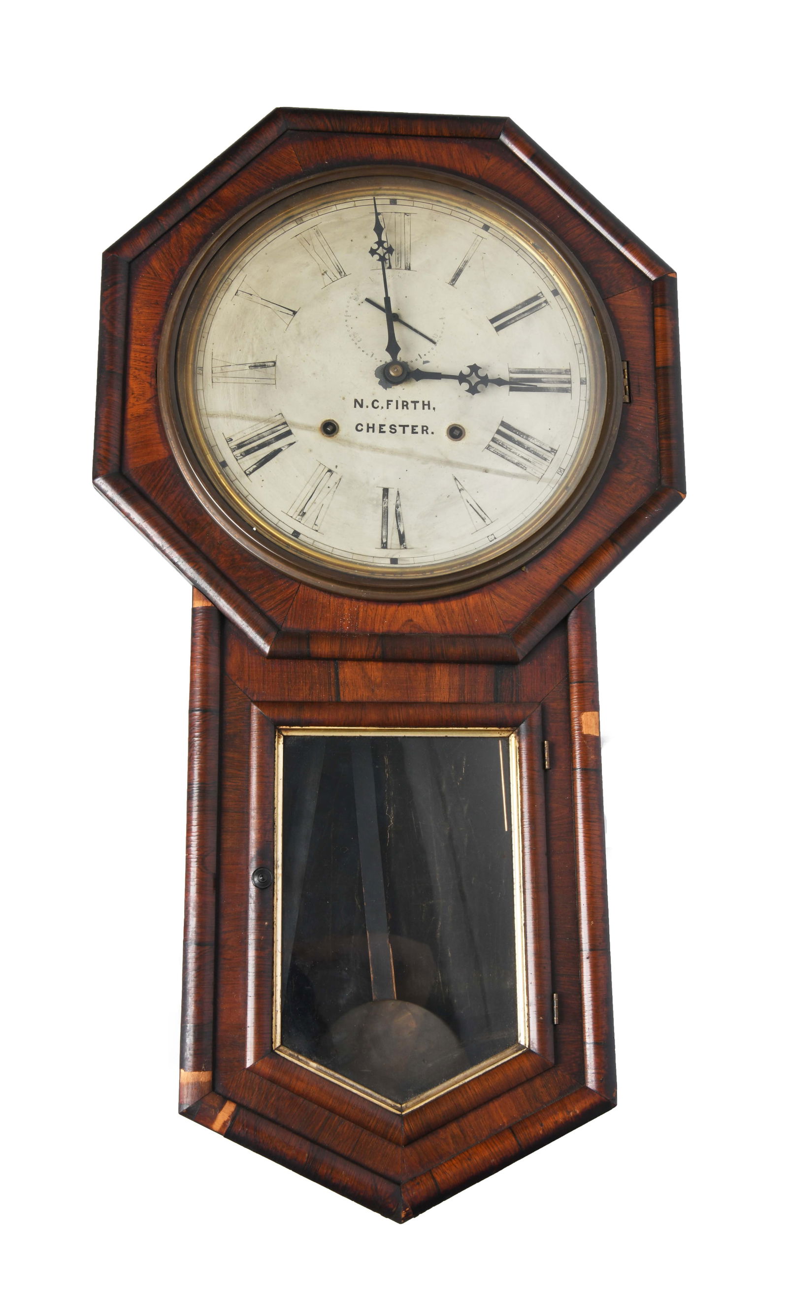 American Victorian Style Wall Clock (1 of 11)