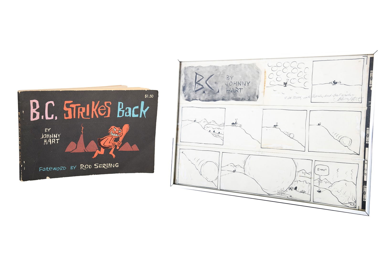 Johnny Hart, B.C Storyboard & Book (1 of 4)