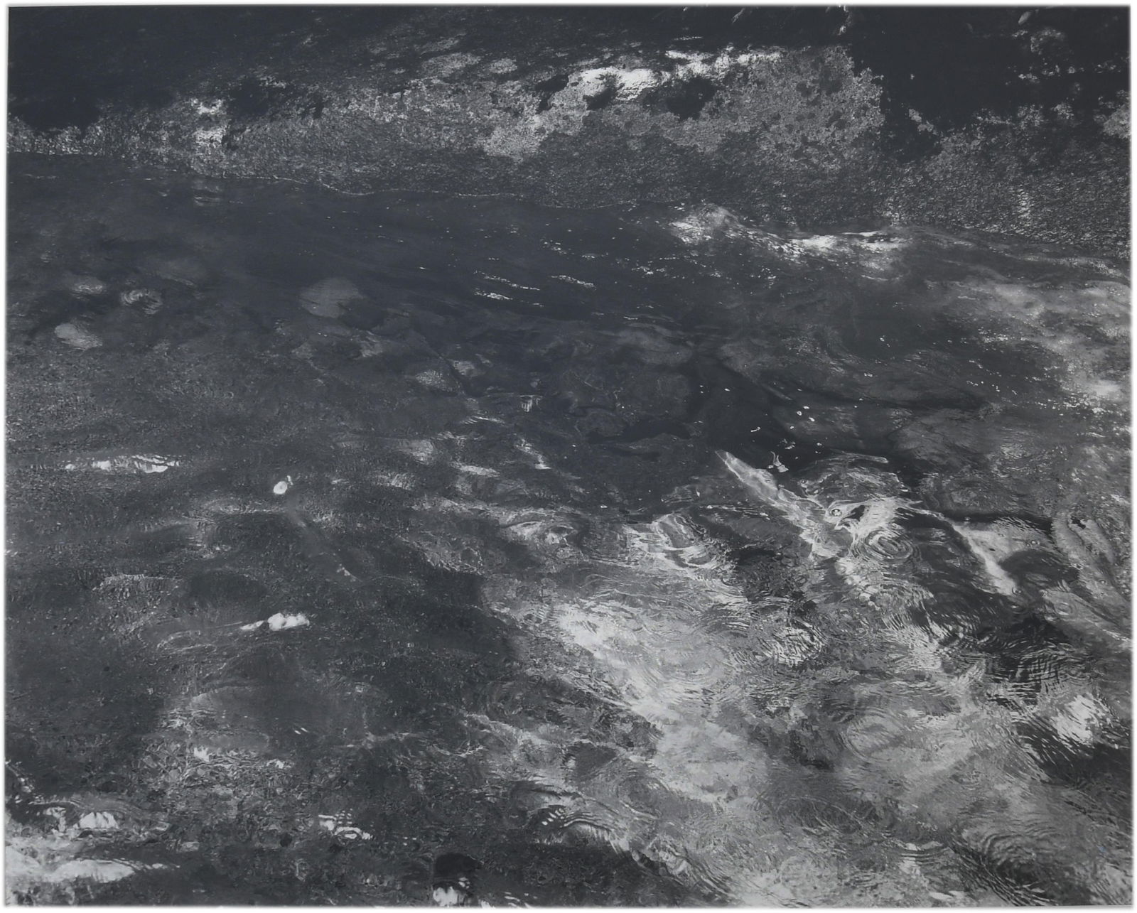 Paul Caponigro, American 1932, Riverbed, White Mountains, New Hampshire, Photograph (1 of 9)