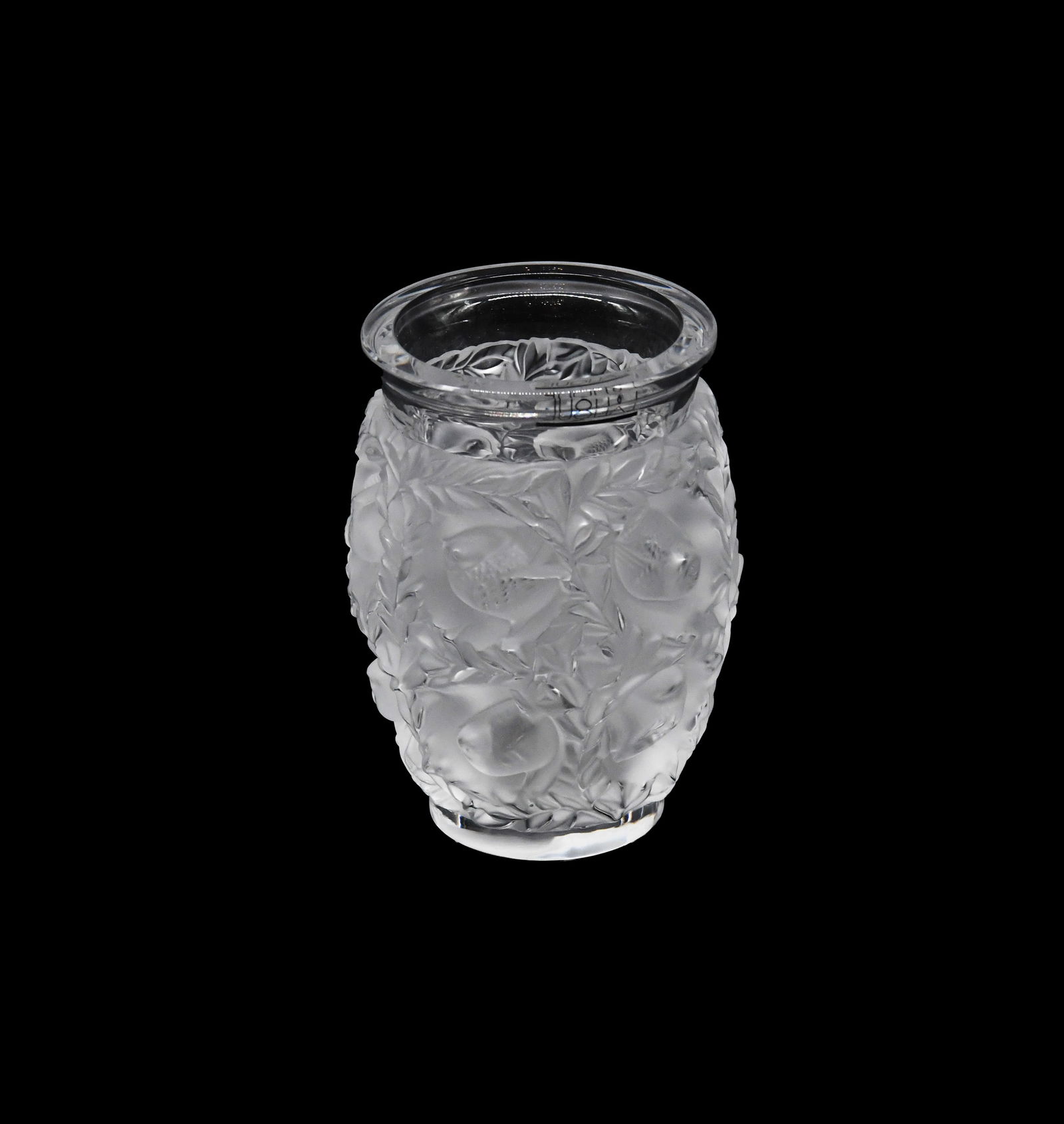 Lalique Bagatelle Birds Vase (1 of 9)