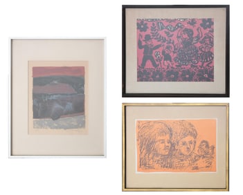 Irwin Jacob Rosenhouse, 1924-2002, Group of 3 Incl. Irwin Jacob Rosenhouse, Jose Ortega