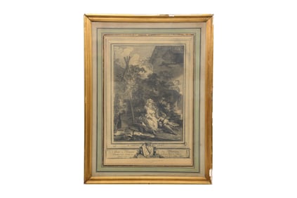 Isidore-Stanislas-Henri Helman, 1743-1806, Le Jardinier Galant, Engraving