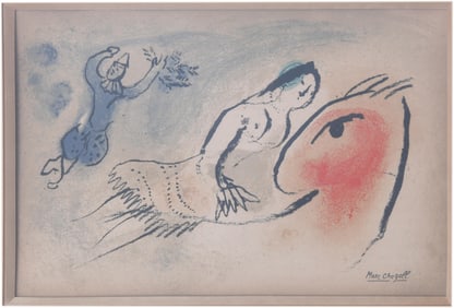 Ecuyere, After Chagall, Lithograph