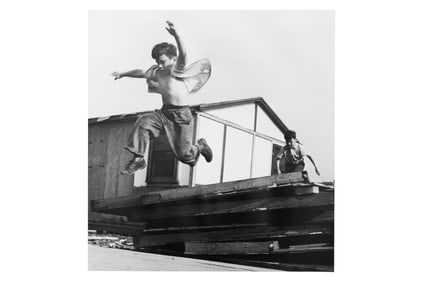 Arthur Leipzig, American 1918-2014, Growing Up in New York, Follow the Leader, Photograph