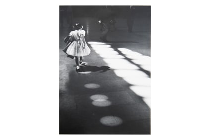Louis Stettner, American 1922-2016, Young Girl, Penn Station, Photograph