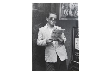 Louis Stettner, American 1922-2016, Mr. Supercool, Brooklyn, New York, Photograph