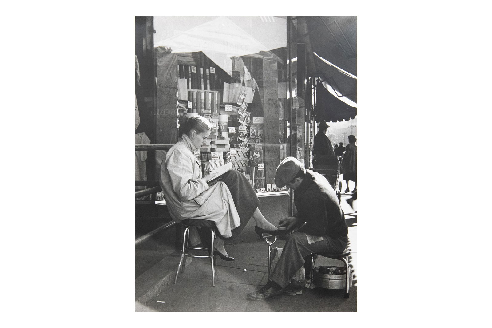 Jerry Dantzic, 1925-2006, Shoeshine Midtown, Silver Gelatin Print (1 of 10)