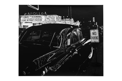 Benn Mitchell, 1926-, No Parking, Silver Gelatin Print