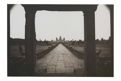 Kenro Izu, Japanese 1949-, Light Over Ancient Angkor, #4, Photogravure