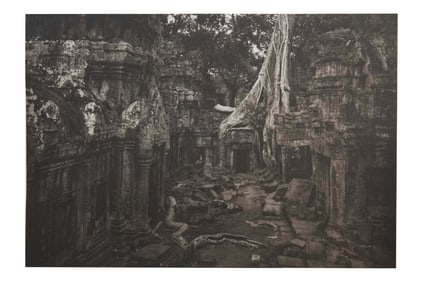 Kenro Izu, Japanese 1949-, Light Over Ancient Angkor, #71, Photogravure