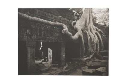 Kenro Izu, Japanese 1949-, Light Over Ancient Angkor, #158, Photogravure