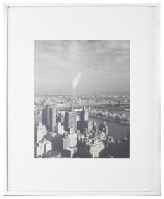 Tom Baril, American 1952-, 59th Street Bridge, 1995, Edition 4/25, Silver Print