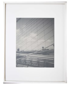 Tom Baril, American 1952-, View North from Brooklyn Bridge, 1993, Edition 5/25