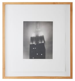 Tom Baril, American 1952-, Empire State Building, 1999, 3/50, Photogravure